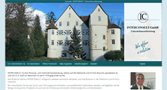 Desktop Screenshot of interconsult.de