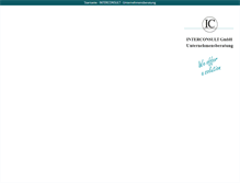 Tablet Screenshot of interconsult.de